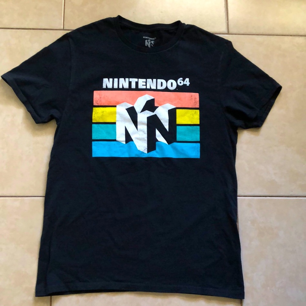 Nintendo 64 Tee Shirt,  Size M, GUC